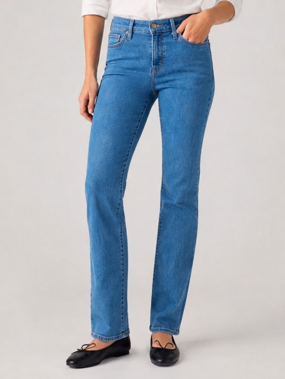 ❤️ LEVIS 314 SHAPING STRAIGHT LEG JEANS, 6 (28)